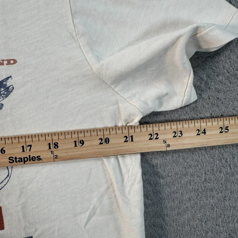Vintage Polo Ralph‎ Lauren Shirt Men's XL White Eagle Dry Goods & Supplies NWT